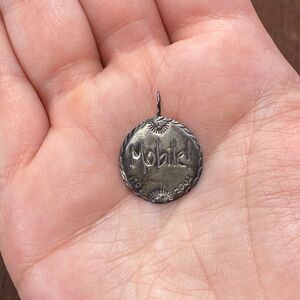 Vintage 925 Sterling "Mobile 1702-2002" Tricentennial History Pendant Charm